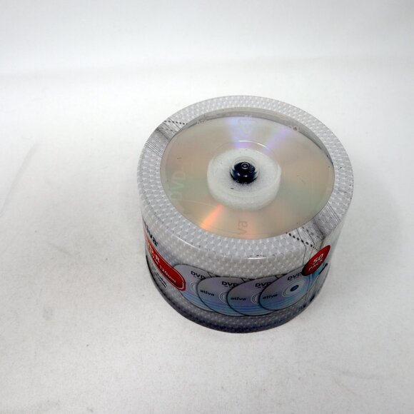 ATIVA Gold DVD-R 50 Pack 120 Minutes 16x 4.7 GB Recordables DVD NEW SEALED - Picture 4 of 11